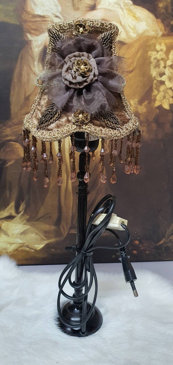 Baroque Lampje met kap