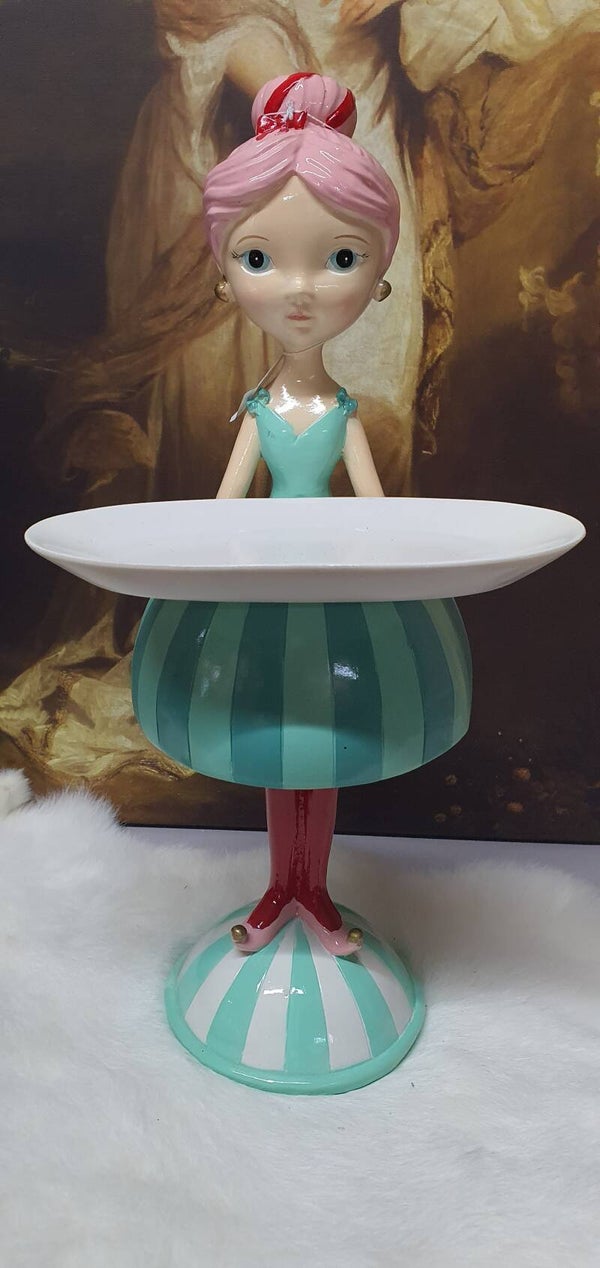 Clayre & Eef Decoratie Beeld Meisje