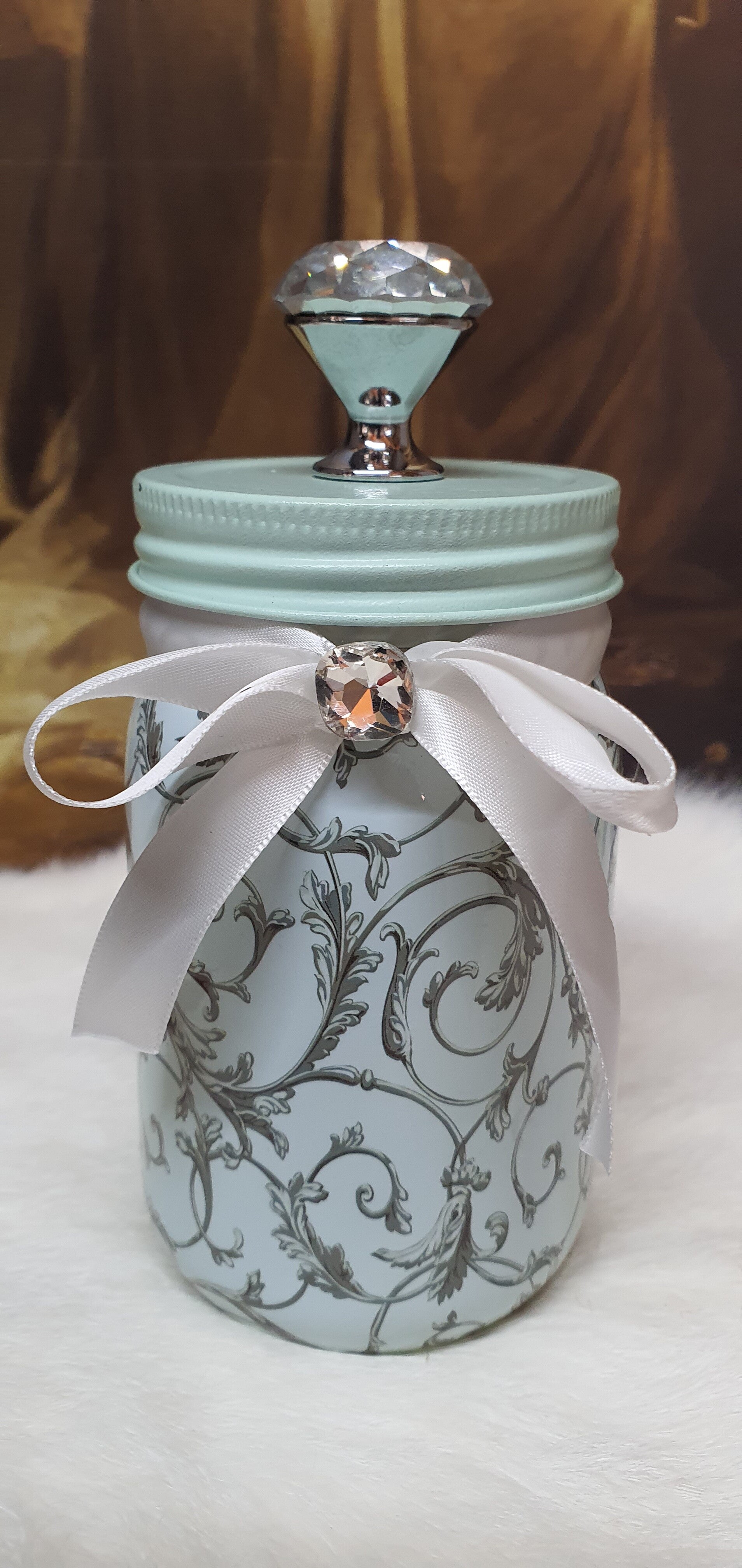 Voorraadpotje turquoise
