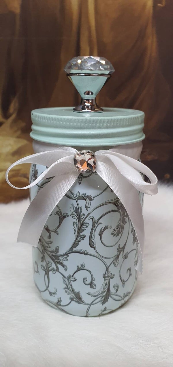 Voorraadpotje turquoise