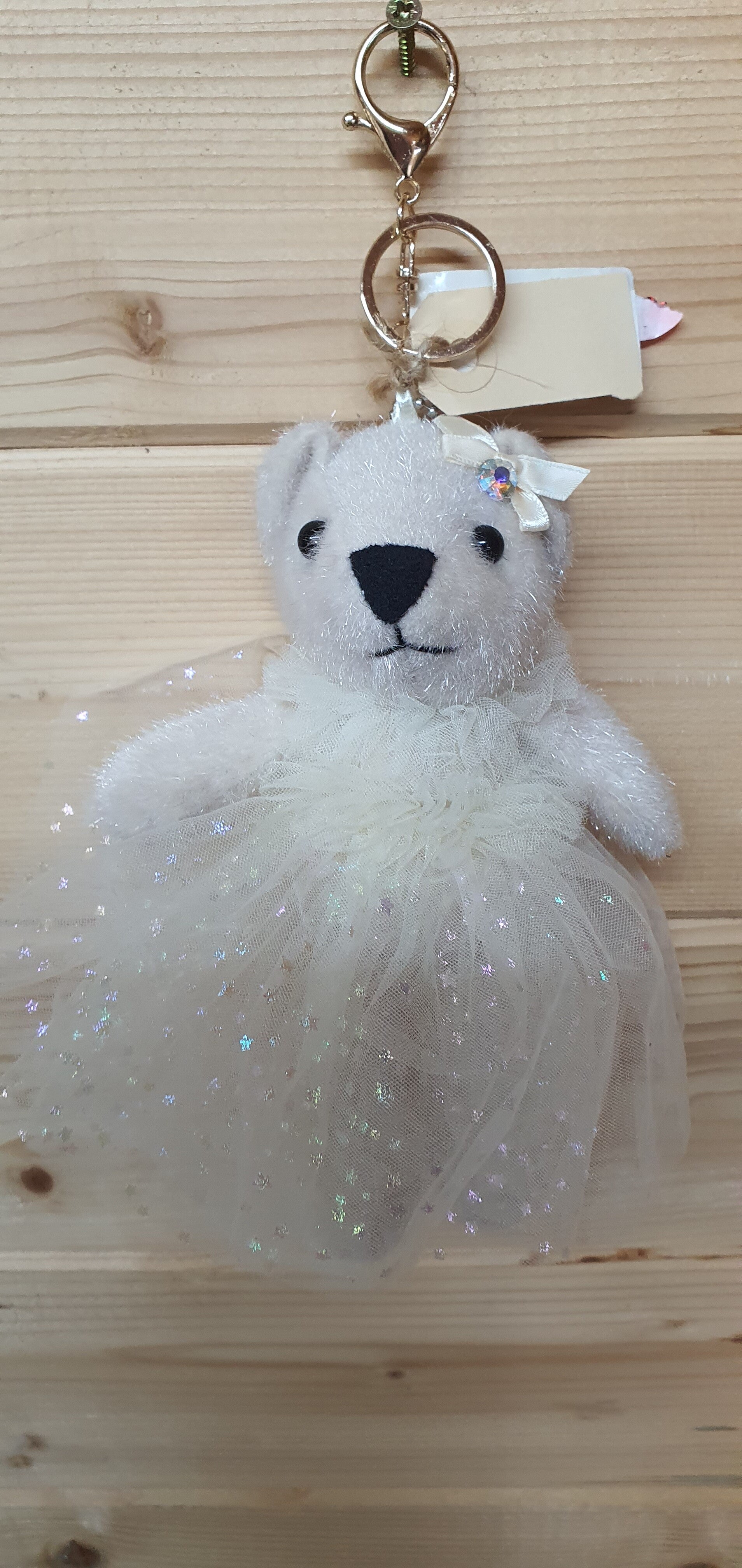 Sleutelhanger knuffelbeer