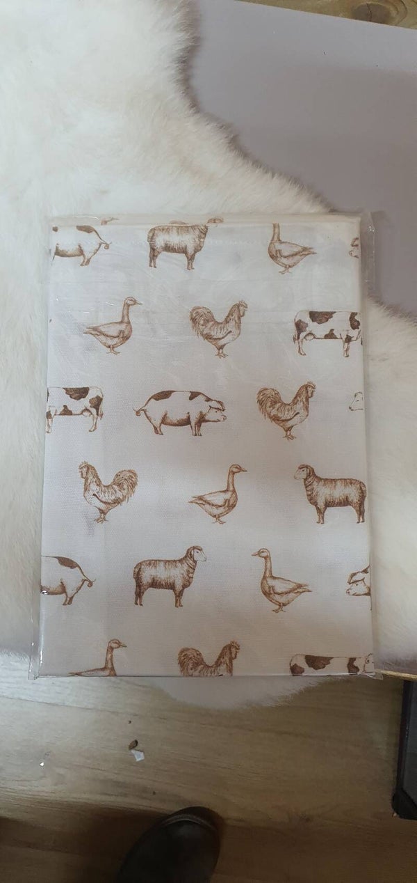Theedoek met Dieren 50x70