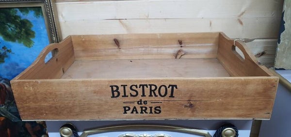 Houten Dienblad Bistrot