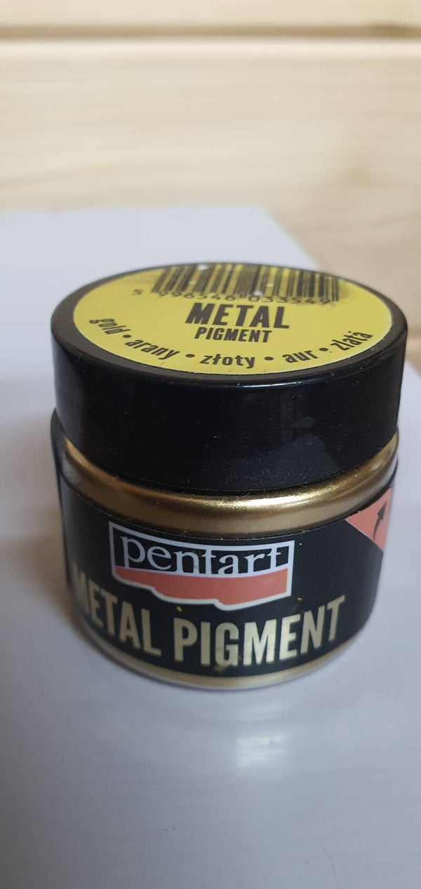 PENTART METAL PIGMENT GOLD