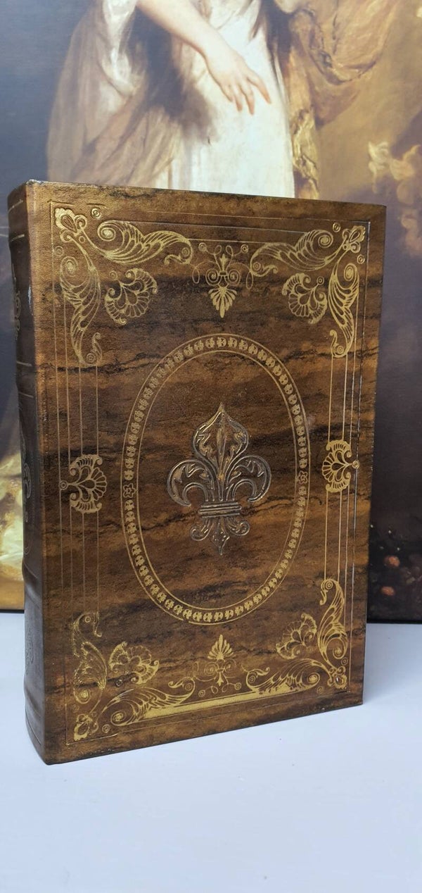 Opbergdoos boek franse lelie