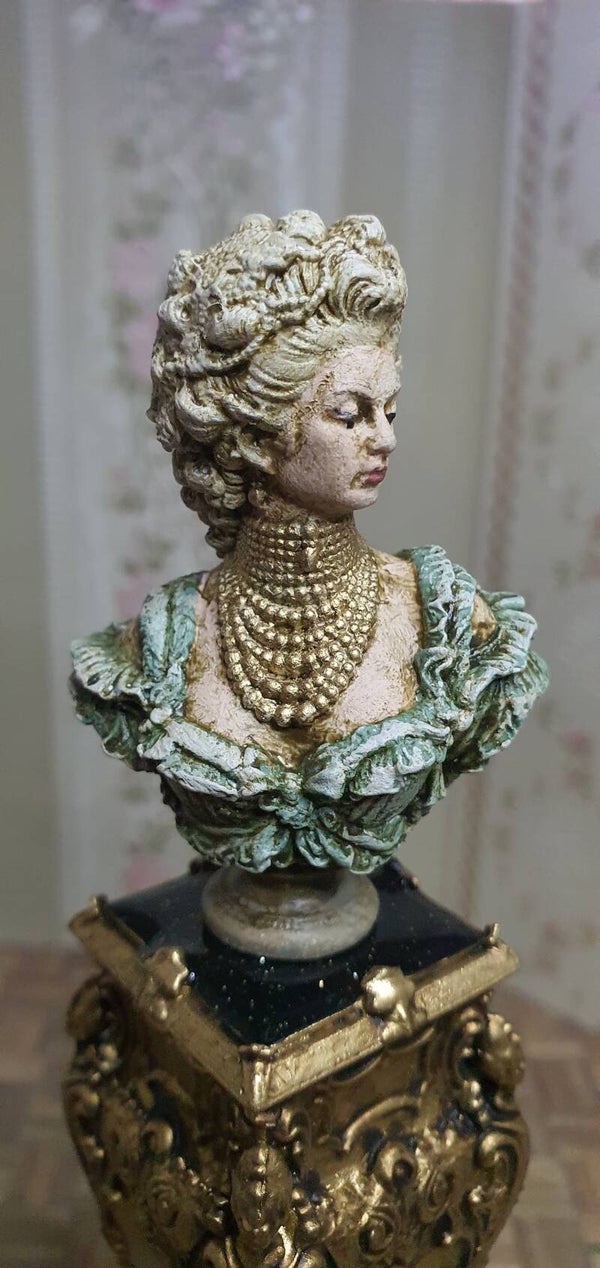 Exclusieve Miniatuur Buste Marie Antoinette – Schaal 1op12.