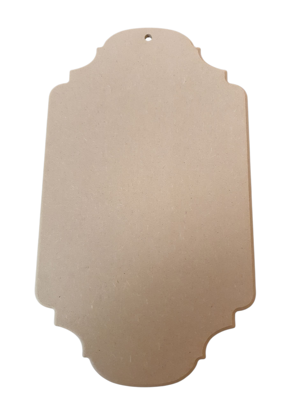 Houten MDF Bord 35,5x20,5 cm