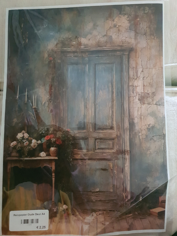 Reispapier LaBlanche Deur A4