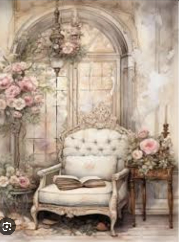 Reispapier LaBlanche fauteuil