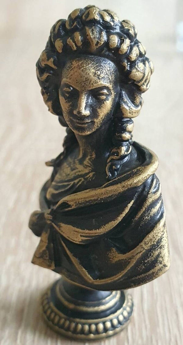 Prachtige miniatuur buste 1 op 12