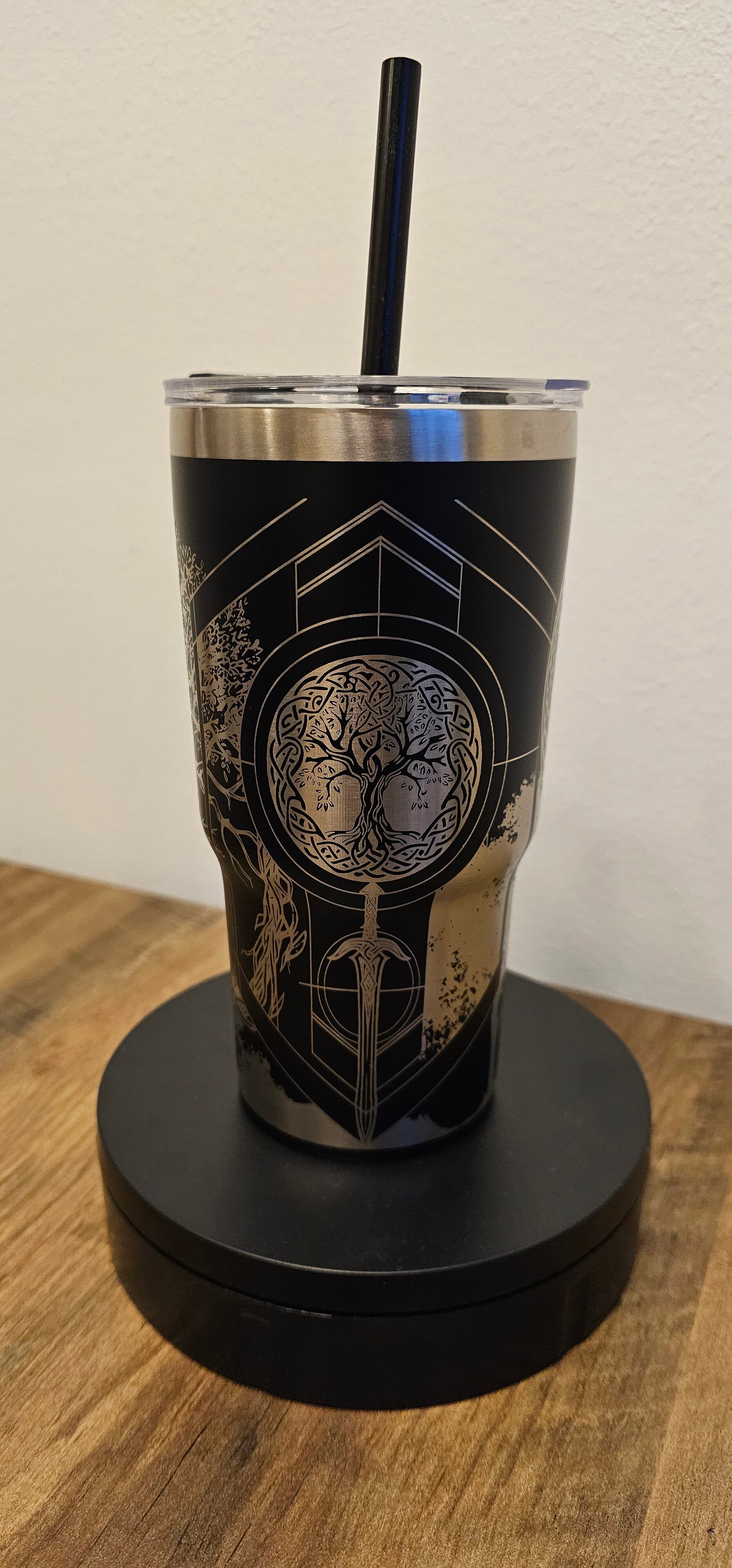Tumbler TREE OF LIFE 600ml svart