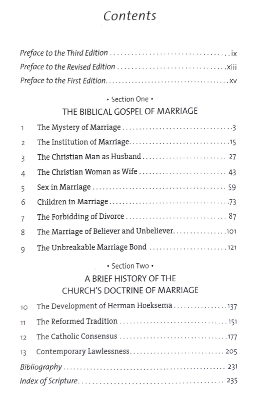 Marriage, the Mystery of Christ and the Church