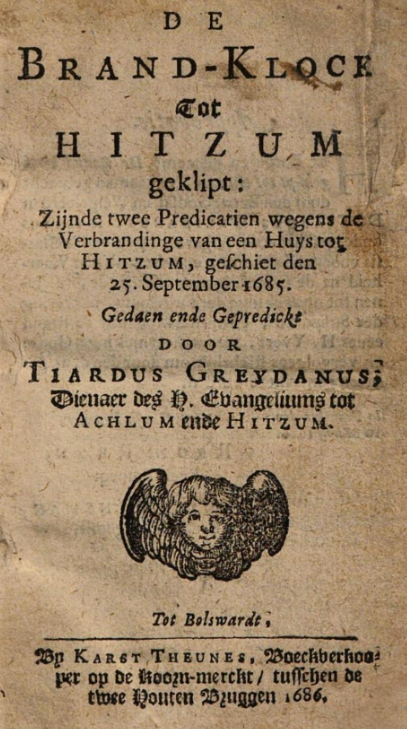 De Brand-Klock tot Hitzum - Tjardus Greidanus