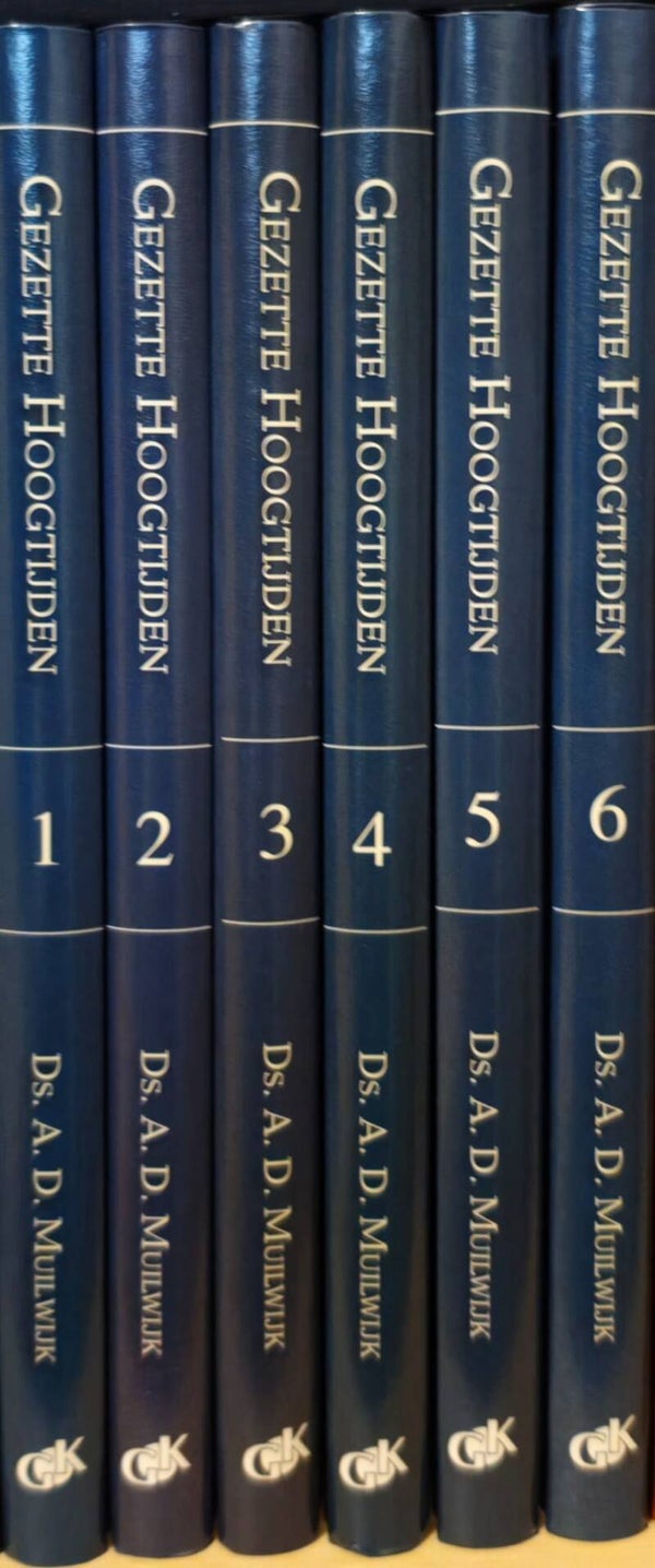 Gezette Hoogtijden - set 6 delen (compleet)