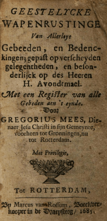 Johannes Martinus: Drye Vaste Troost Gronden