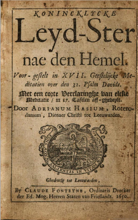 Leyd-Ster nae den Hemel - Adrianus Hasius