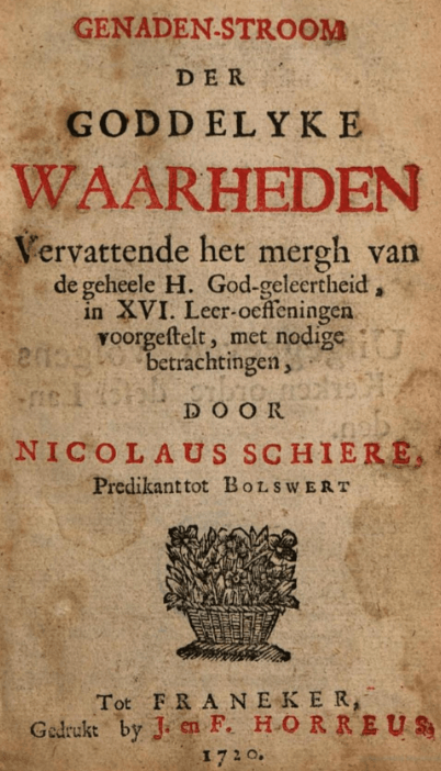 Genaden-stroom door Nicolaus Schiere