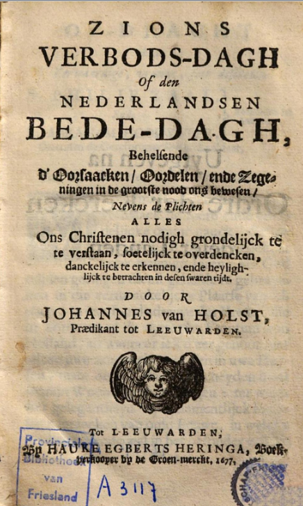 Zions Verbods-dagh door Johannes van Holst