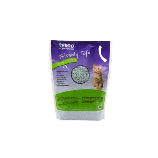 Ekoo Tofu Catlitter Baby Powder 12liter