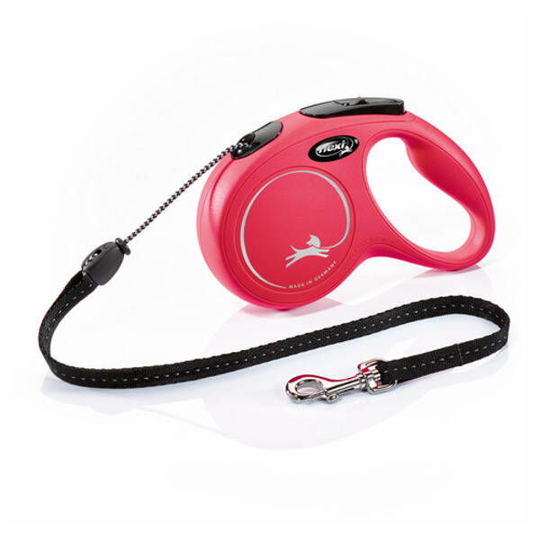 Flexi Classic Koord Rood Medium 5 meter