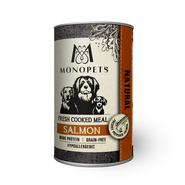 Monopets Fresh Fish can salmon 6x400gram