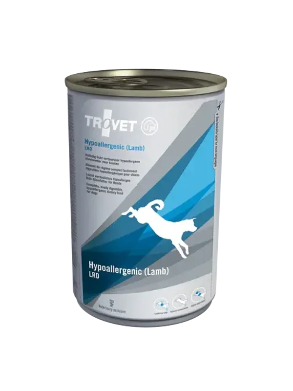 Trovet Hypoallergenic (Lamb) dog LRD 6x400gram