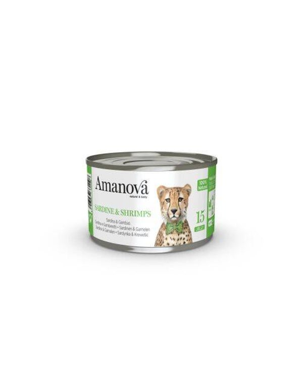 Amanova Sardine & Shrimps 24x70gram