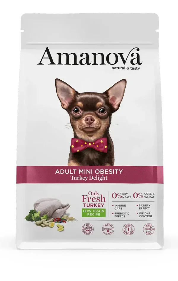 Amanova Adult Mini Obesity Turkey Delight 7kg