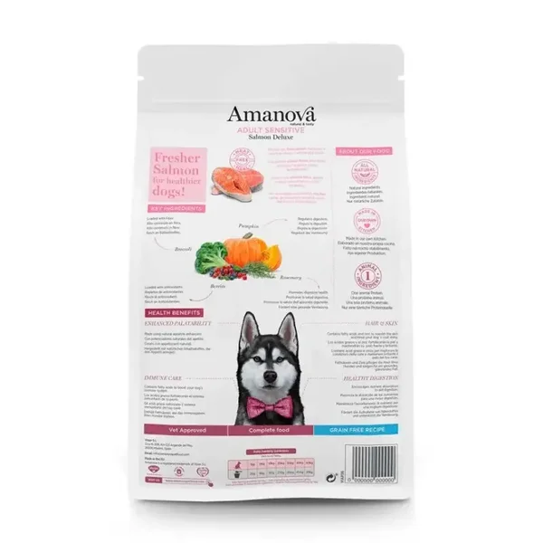Amanova Adult Sensitive Salmon Deluxe 2kg