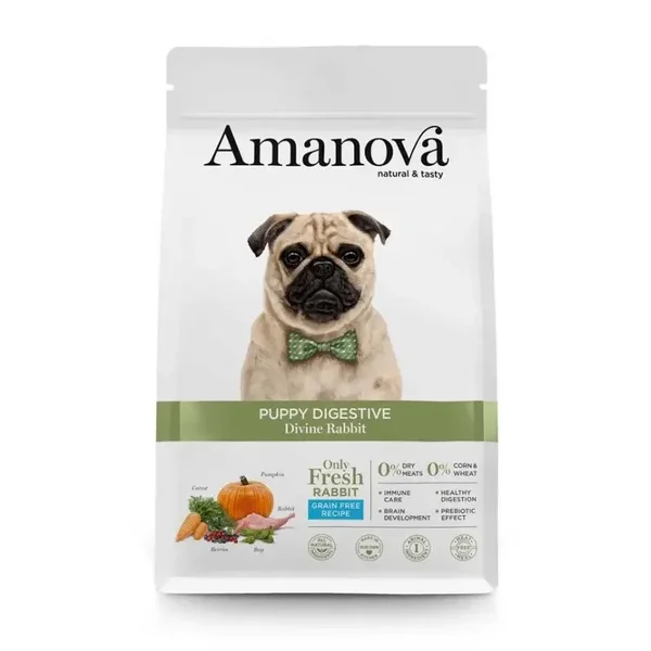 Amanova Puppy Digestive Divine Rabbit 7kg