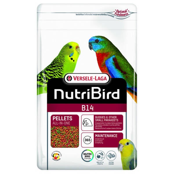Nutribird B14 parkiet onderhoudsvoer 800gram