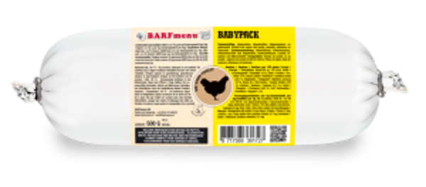 BARFmenu babypack 10x500gram