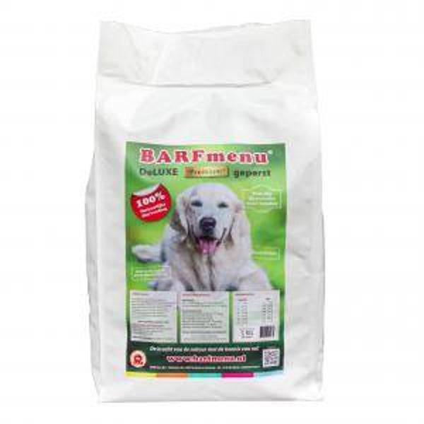 BARFmenu hond deluxe premium geperst zak 5kg