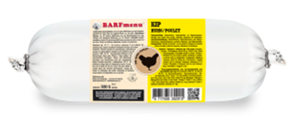BARFmenu hond kip 20x500gram