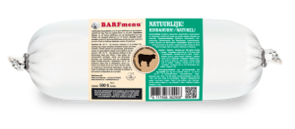 BARFmenu hond natuurlijk! 10x500gram