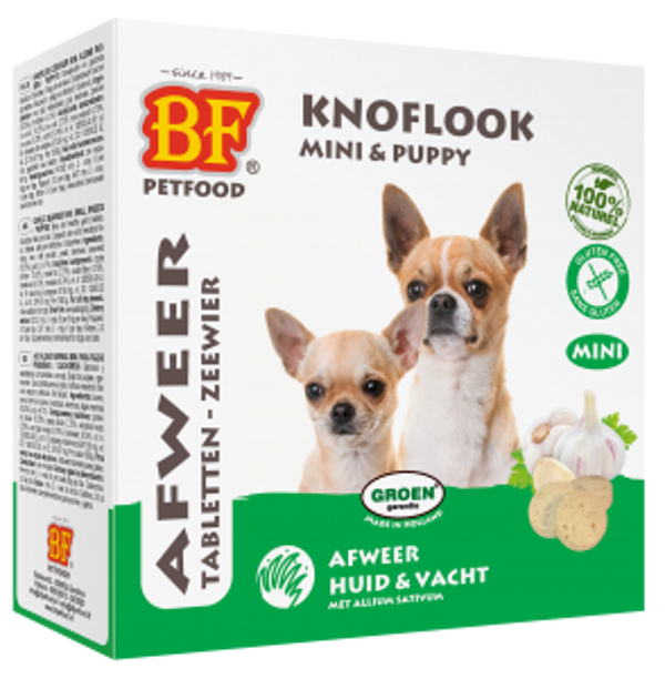 Biofood anti-vlo tabletten zeewier mini 4x100stuks