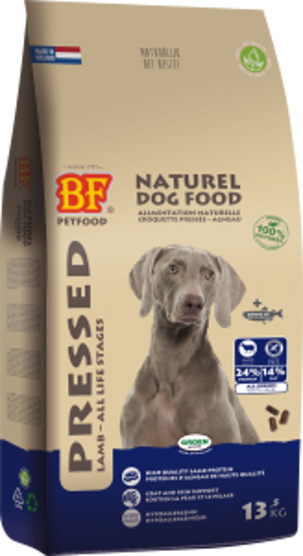 Biofood geperst lam 13,5kg