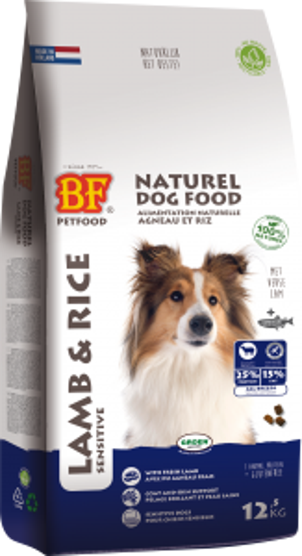 Biofood lam&rijst 12,5kg