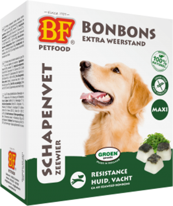 Biofood schapenvet zeewier maxi 40stuks