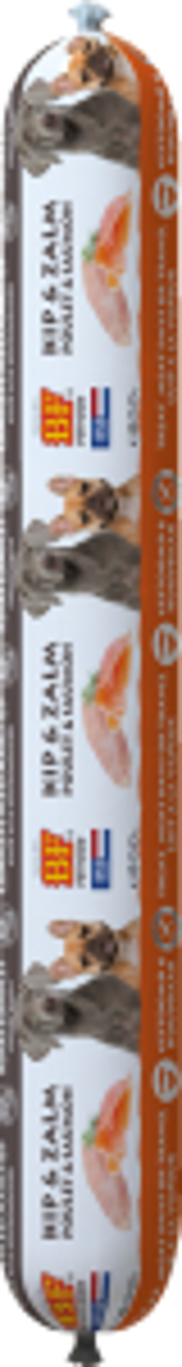 Biofood vleesvoeding compleet kip&zalm worst 10x800gram