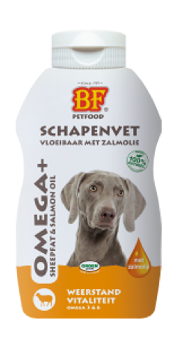 Biofood vloeibare schapenvet met zalmolie 250ml