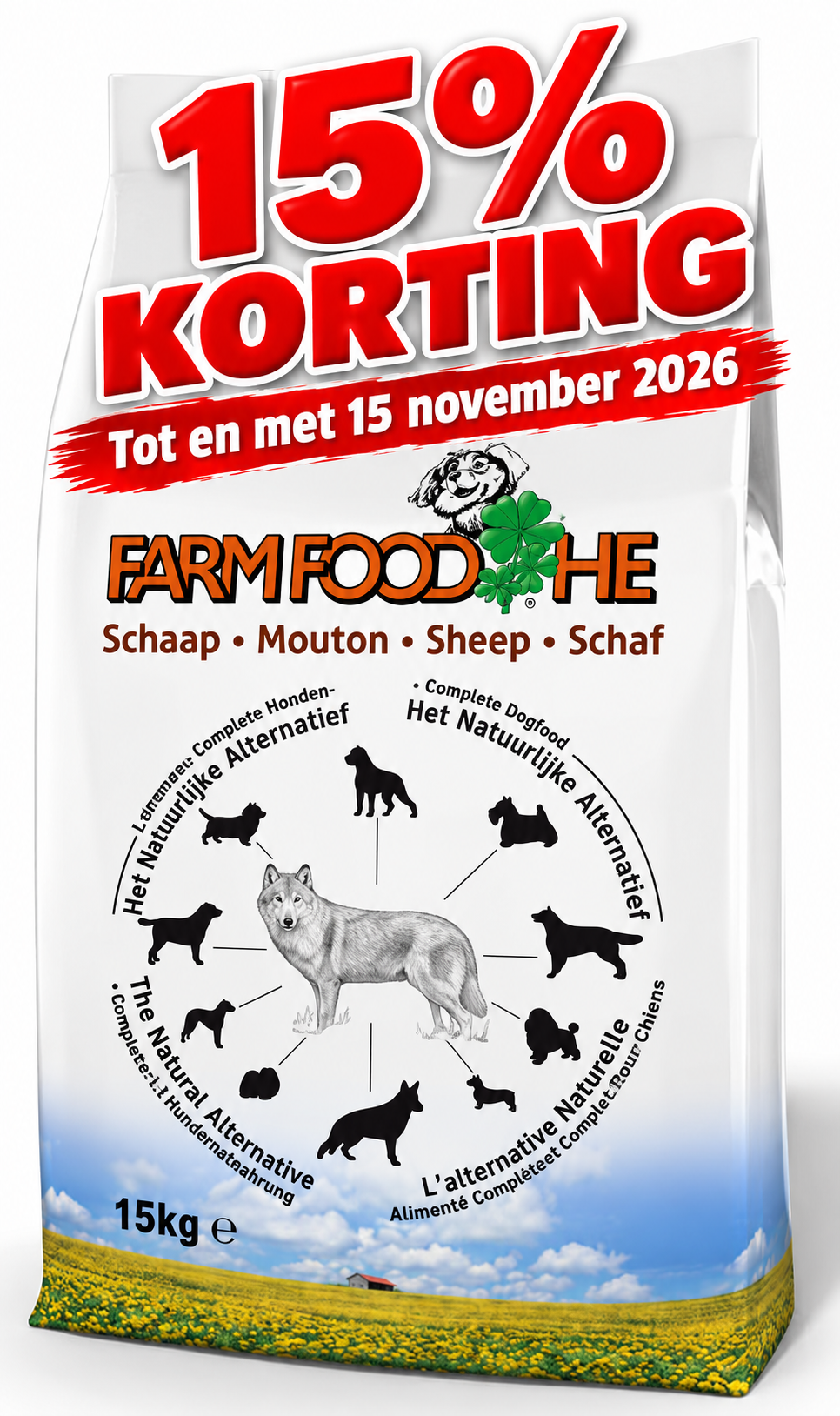 Farm Food HE Schaap 15kg
