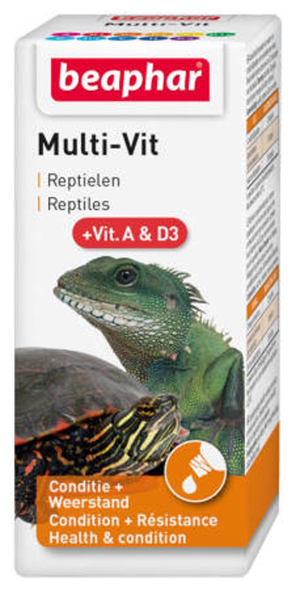 Beaphar Multi-Vit Reptielen 20ml