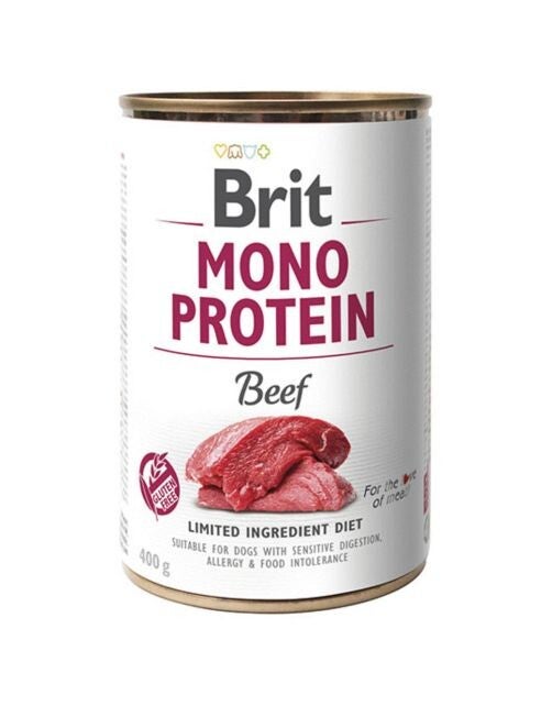 Brit Blik Care Mono Protein Rund 6x400gram