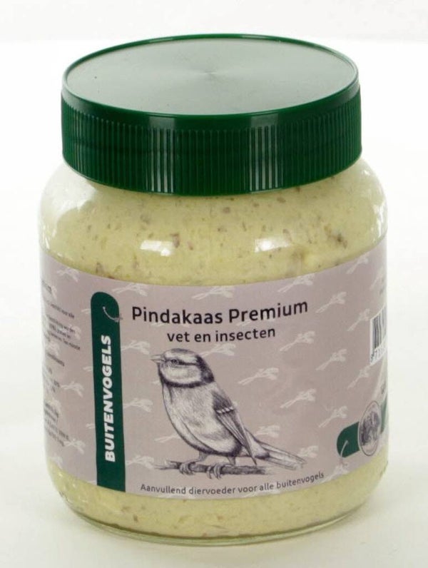 Tijssen Pindakaas Insecten & Vet Glas 12x360gram