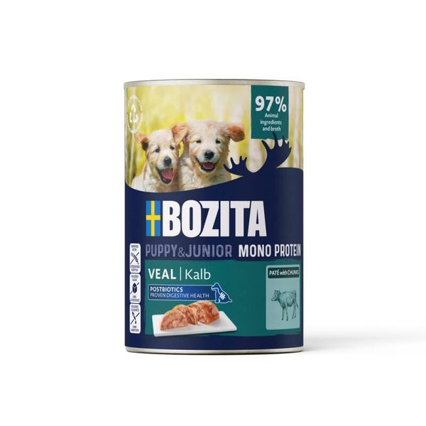 Bozita Blik Dog Puppy Veal 6x400gram