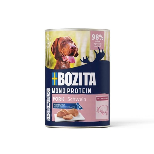 Bozita Blik Dog Pate Pork 6x400gram