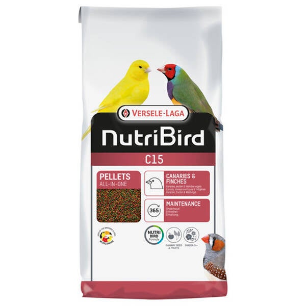 Nutribird C15 kanarie onderhoudsvoer 10kg