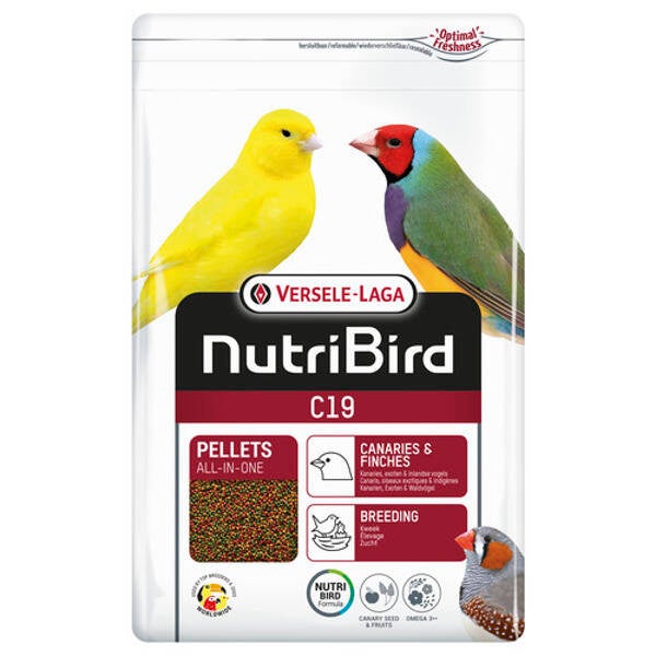Nutribird C19 kanarie kweekvoer 2x3kg