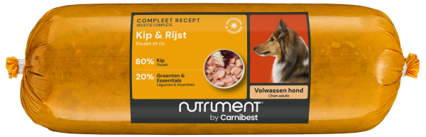 Carnibest Nutriment hond kip&rijst 16x500gram